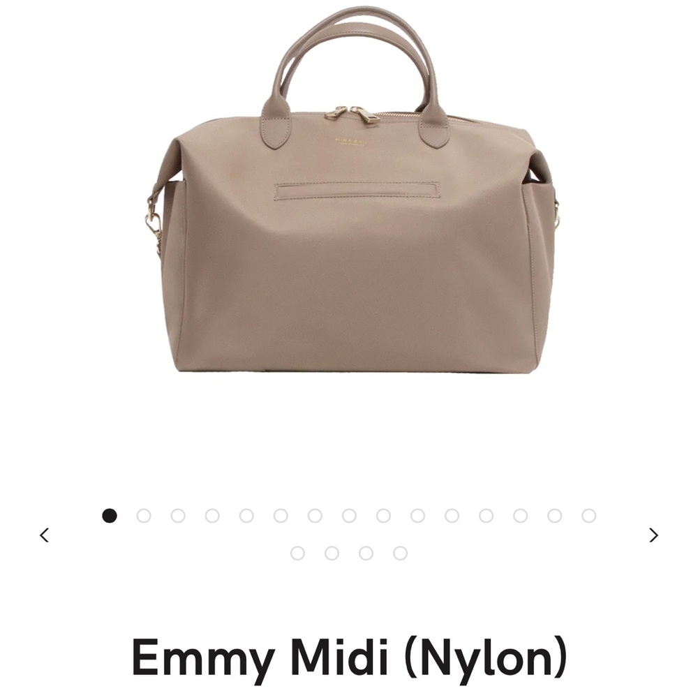 Mina Baie Emmy Midi nylon in sold out midnight blue color.